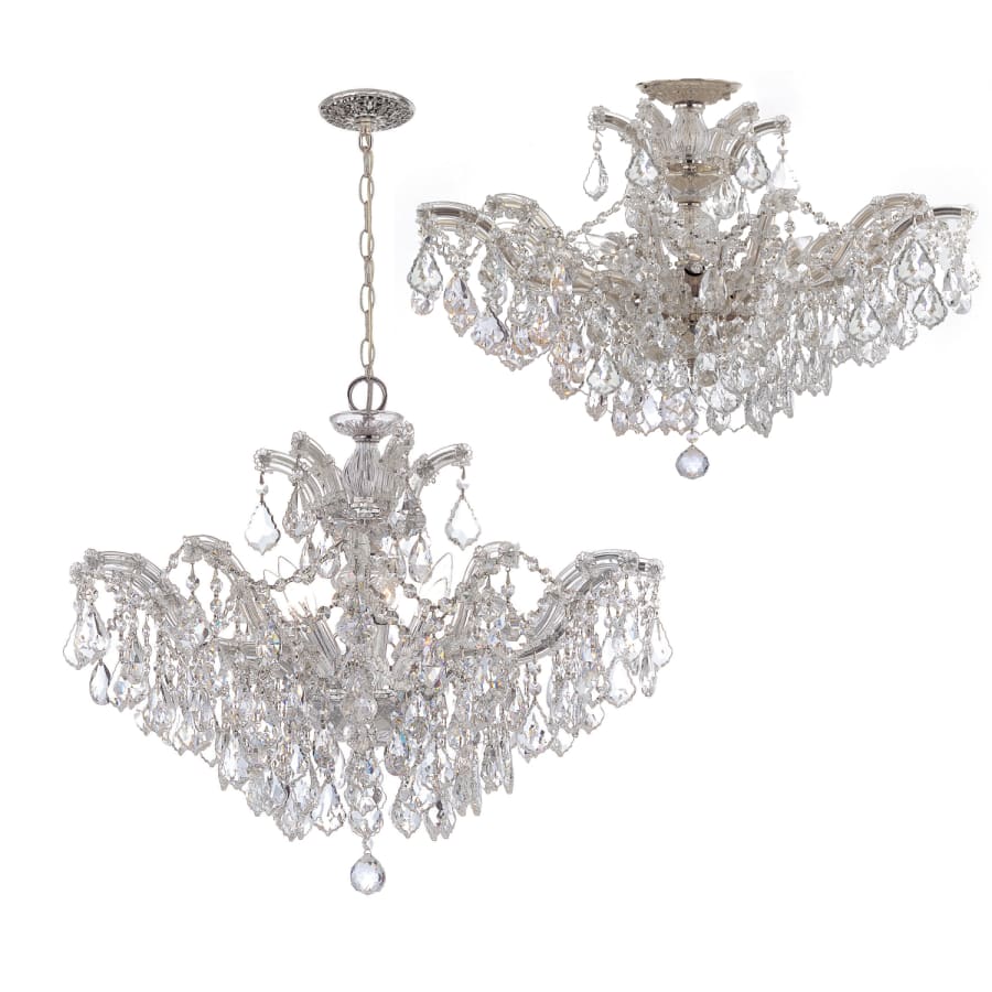 Crystorama Lighting Group Maria Theresa 6 Light 27" Wide Crystal Chandelier with Swarovski Strass Crystal Accents - Image 3