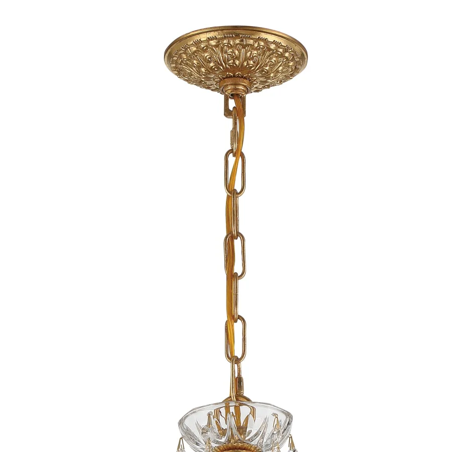 Crystorama Lighting Group Filmore 6 Light 23" Wide Crystal Chandelier with Swarovski Strass Crystal Accents - Image 3