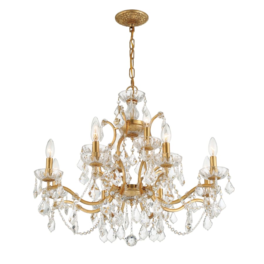 Crystorama Lighting Group Filmore 12 Light 29" Wide Crystal Candle Style Chandelier - Image 2