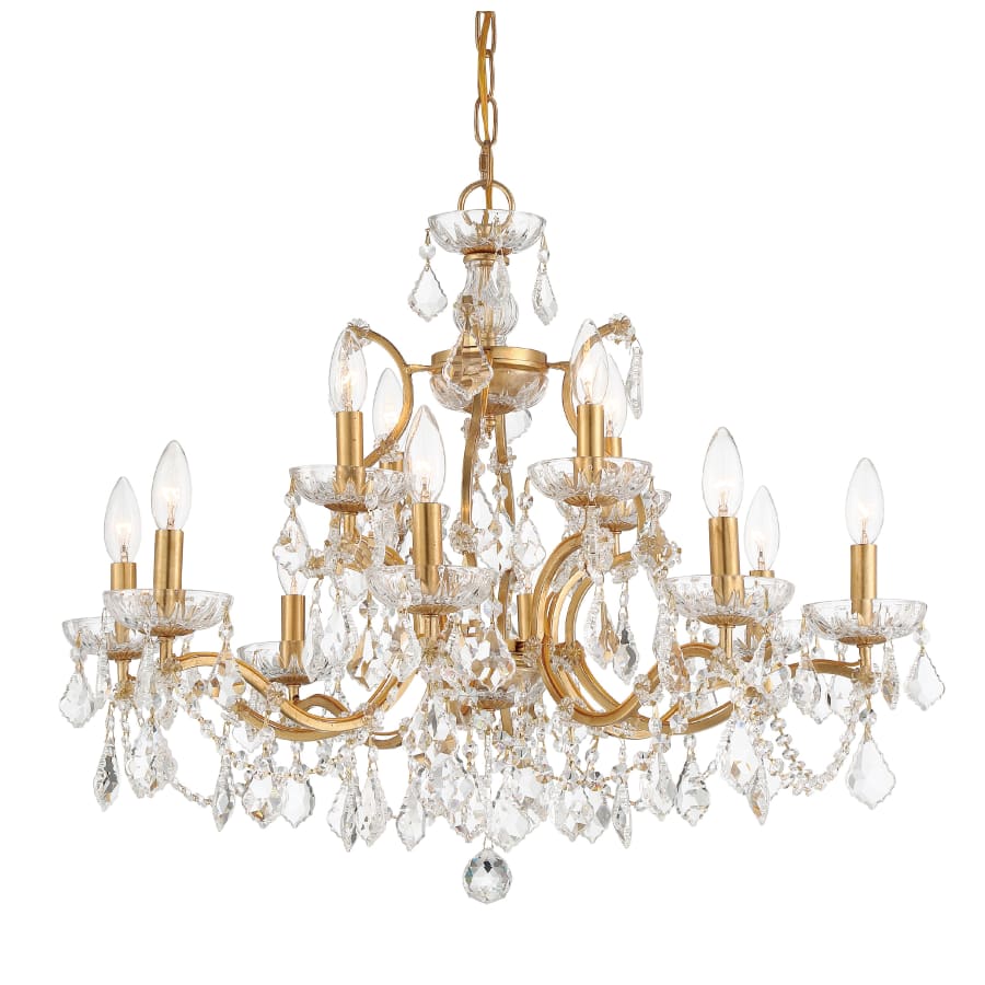 Crystorama Lighting Group Filmore 12 Light 29" Wide Crystal Candle Style Chandelier - Image 1