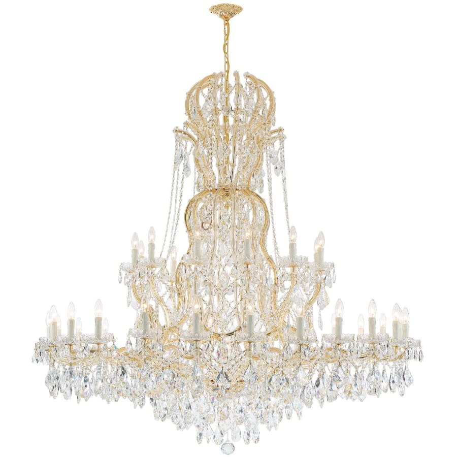 Crystorama Lighting Group Maria Theresa 37 Light 64" Wide Crystal Chandelier with Swarovski Spectra Crystal Accents - Image 2
