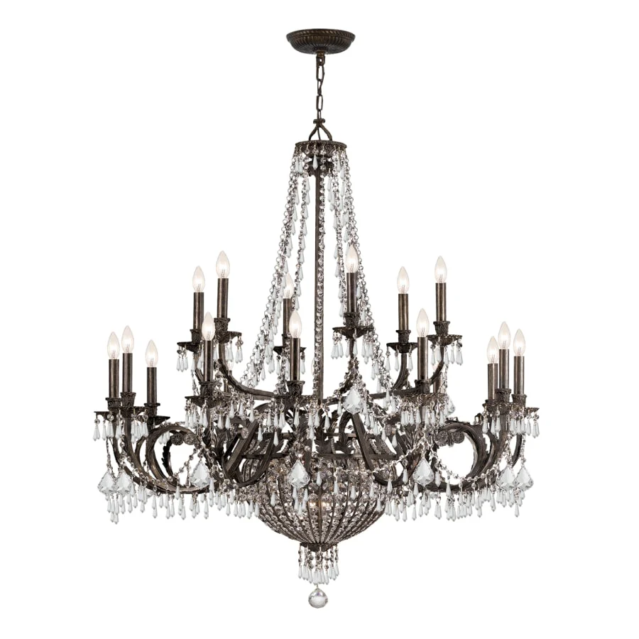 Crystorama Lighting Group Vanderbilt 23 Light 44" Wide Crystal Chandelier with Hand Cut Crystal Accents - Image 2