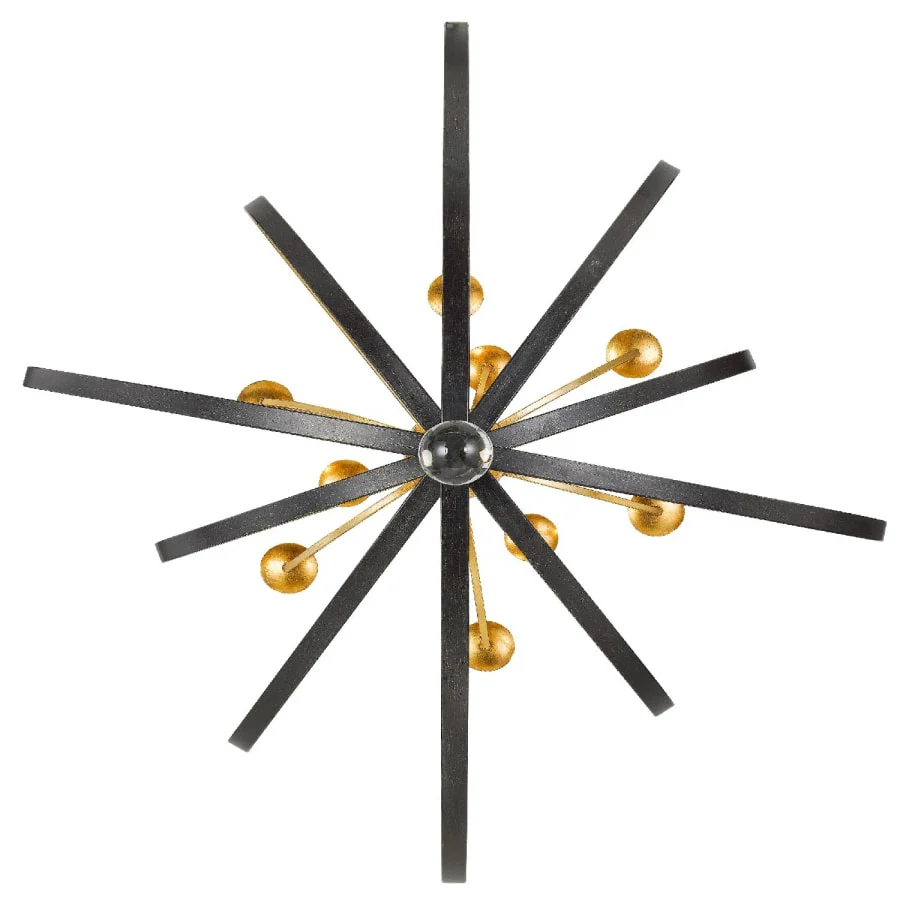 Crystorama Lighting Group Luna 9 Light 48" Wide Taper Candle Style Chandelier - Image 2