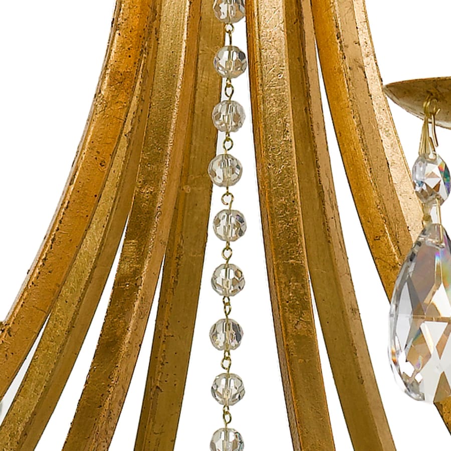 Crystorama Lighting Group Bridgehampton 8 Light 28" Wide Crystal Chandelier with Swarovski Strass Crystal Accents - Image 3