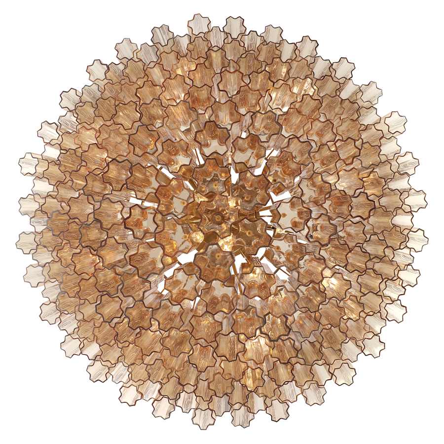 Crystorama Lighting Group Addis 28 Light 49" Wide Waterfall Chandelier - Image 3