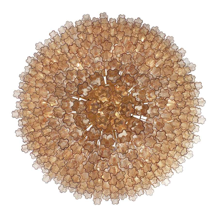 Crystorama Lighting Group Addis 40 Light 62" Wide Waterfall Chandelier - Image 3
