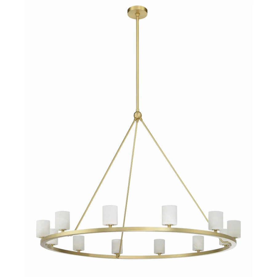 Crystorama Lighting Group Aragon 12 Light 47" Wide LED Ring Chandelier - Image 2