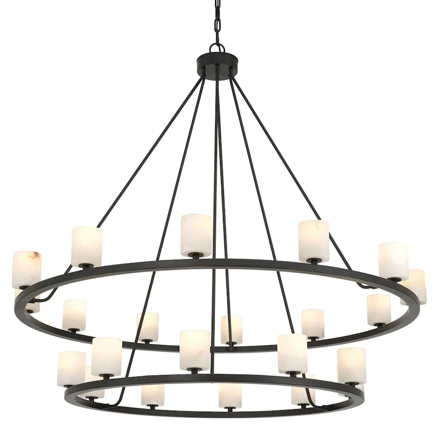 Crystorama Lighting Group Aragon 22 Light 47" Wide LED Chandelier - Image 1