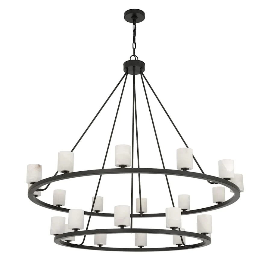 Crystorama Lighting Group Aragon 22 Light 47" Wide LED Chandelier - Image 2