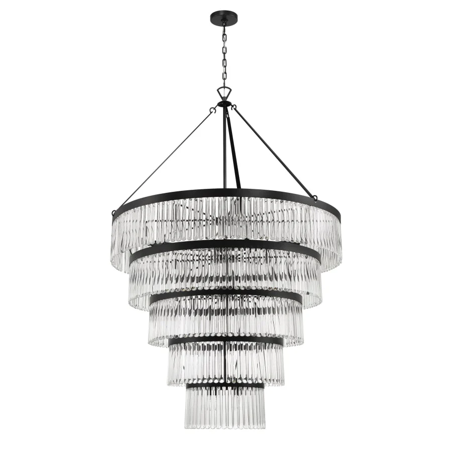 Crystorama Lighting Group Emory 30 Light 48" Wide Crystal Ring Chandelier - Image 2