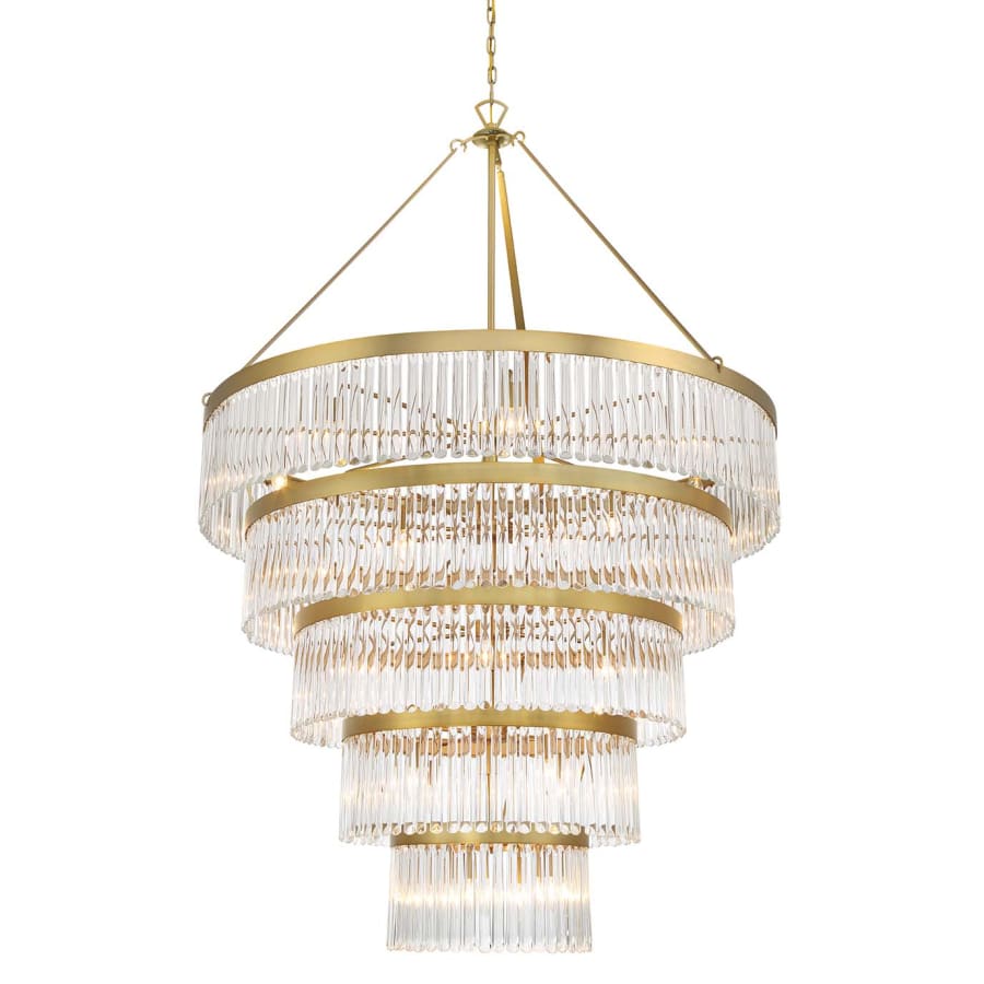 Crystorama Lighting Group Emory 30 Light 48" Wide Crystal Ring Chandelier - Image 1