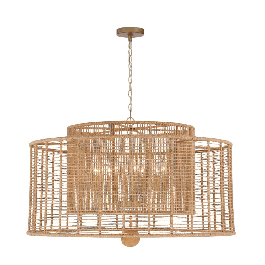 Crystorama Lighting Group Jayna 12 Light 43" Wide Drum Chandelier - Image 2