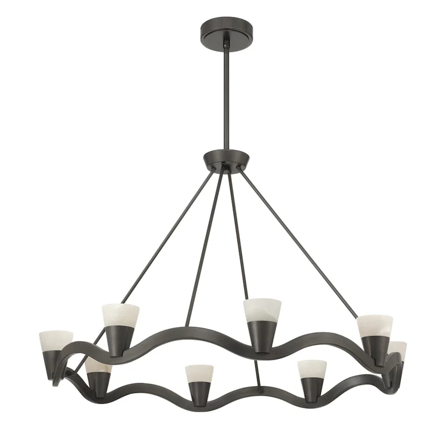 Crystorama Lighting Group Vance 39" Wide Ring Chandelier - Image 2
