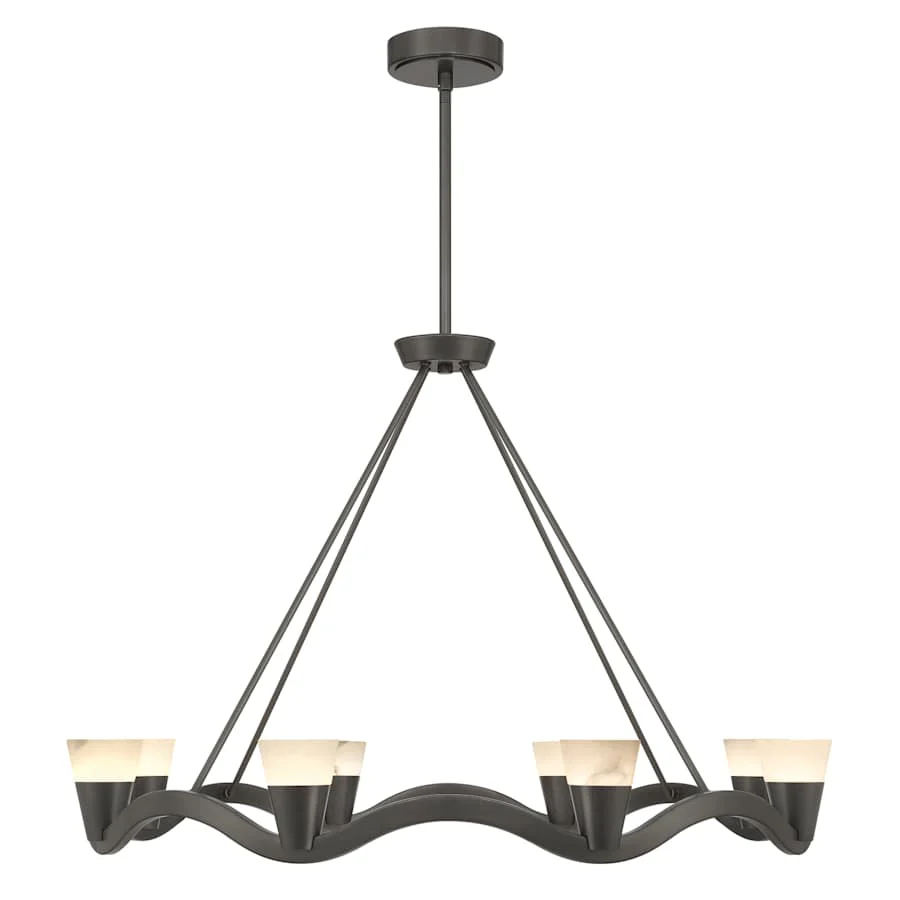 Crystorama Lighting Group Vance 39" Wide Ring Chandelier - Image 3