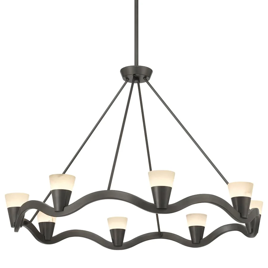 Crystorama Lighting Group Vance 39" Wide Ring Chandelier - Image 1