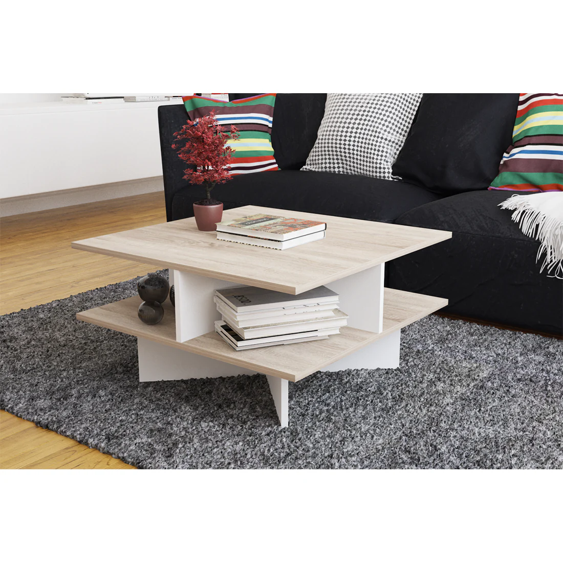 ترابيزة قهوة 80×80سم - LOG379 - Image 1