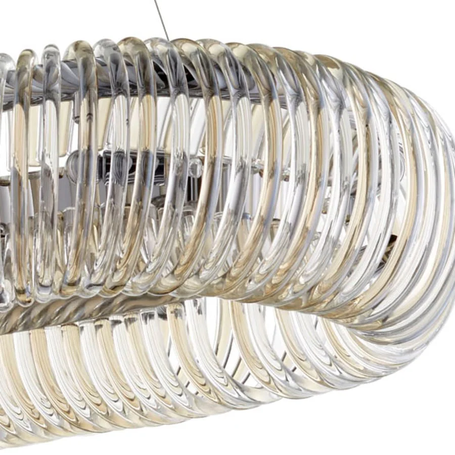 Cyan Design Beaming Around 8 Light 39" Wide Linear Chandelier - Image 3