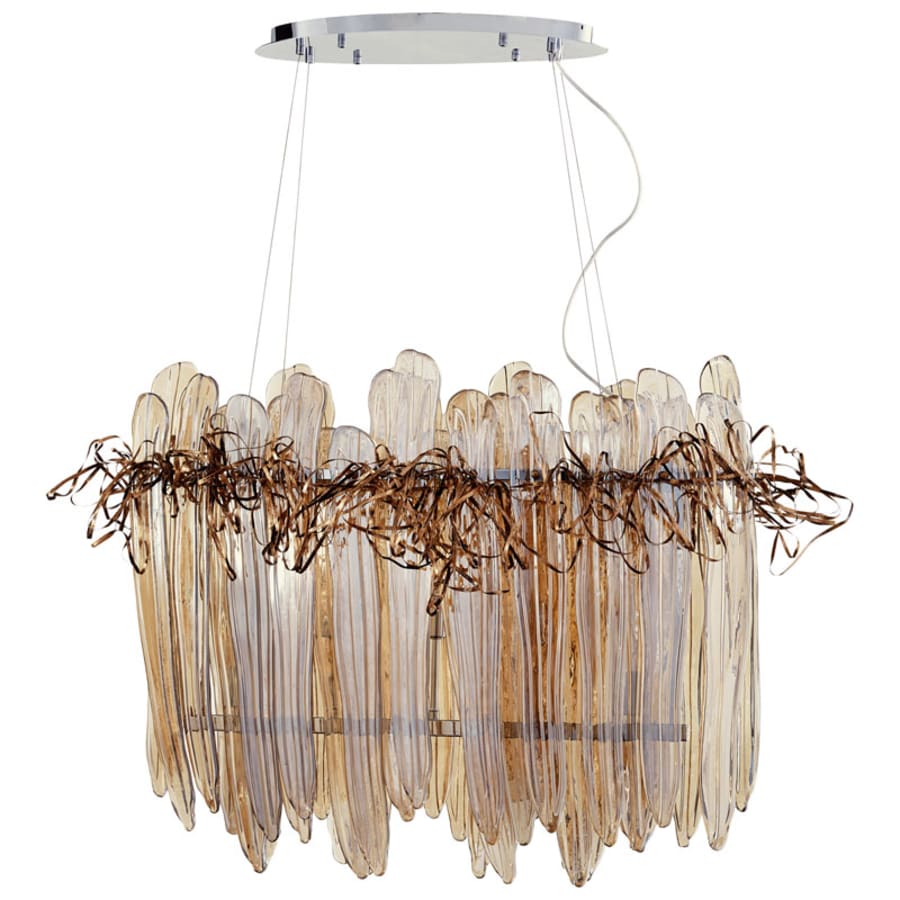 Cyan Design Thetis 5 Light 1 Tier Linear Chandelier - Image 1