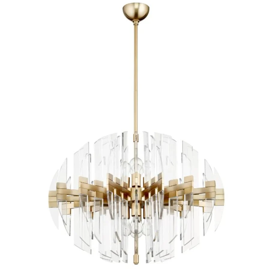 Cyan Design Zion 30" Oval 8 Light Chandelier - Image 1