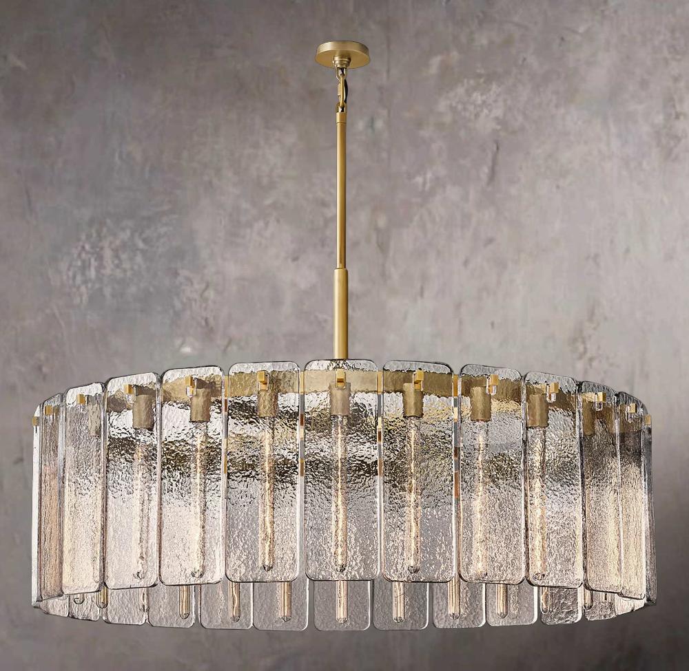 Calamette Circular Glass Chandelier 48″