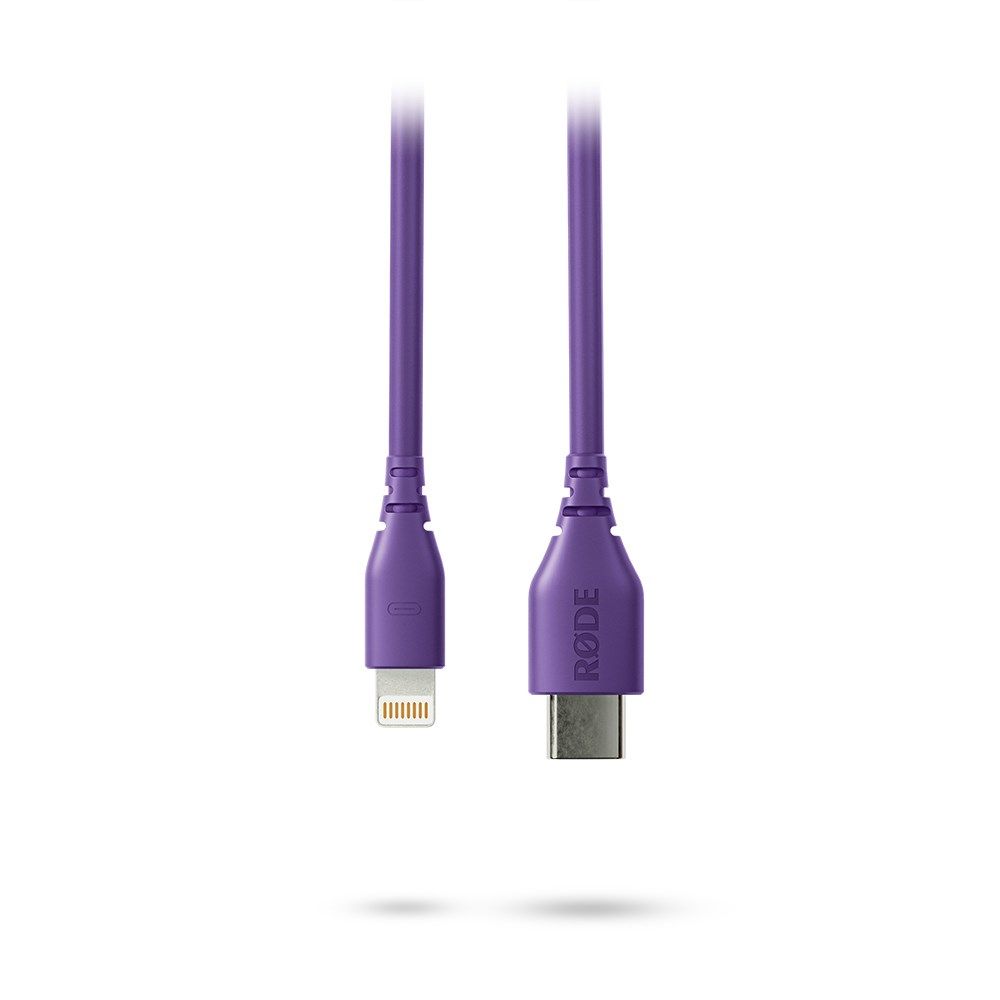Rode SC21 USB-C to Lightning Cable (Purple) – 30cm