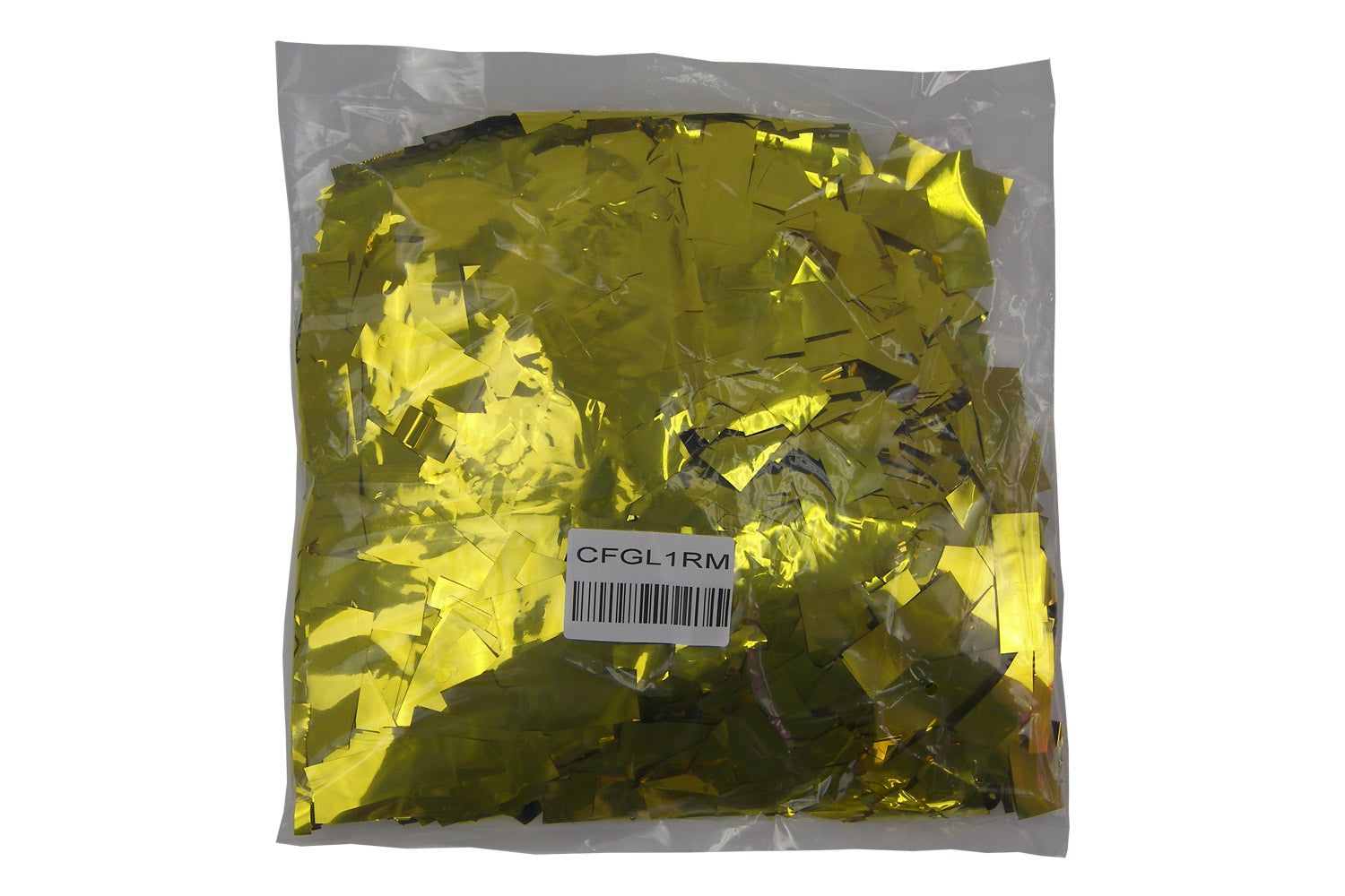 Event Lighting CFGL1RM Confetti Bag (Gold Metallic) - Image 1
