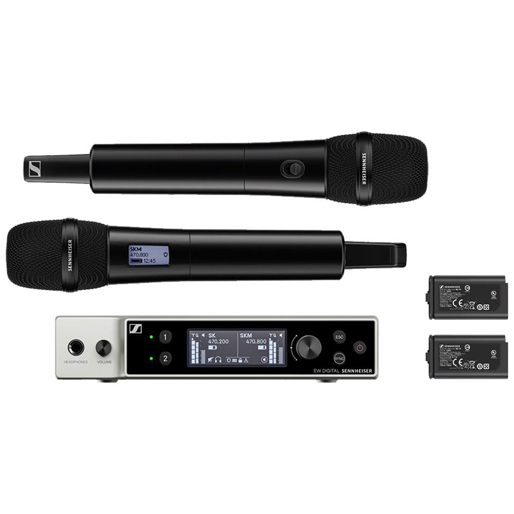 Sennheiser Evolution Wireless EW 835-S Set Wireless Mic System w/ 2x EW-DX SKM-S - Image 1