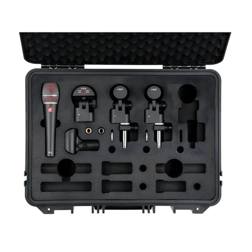 sE Electronics V Pack w/ V Kick, 2x V Beat & V7X inc Case - Image 1