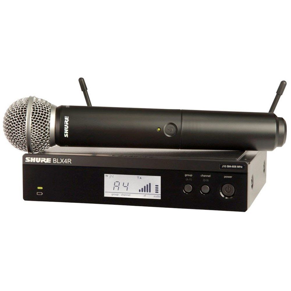 Shure BLX24R / SM58 Wireless System (Rack) M17 - Image 1