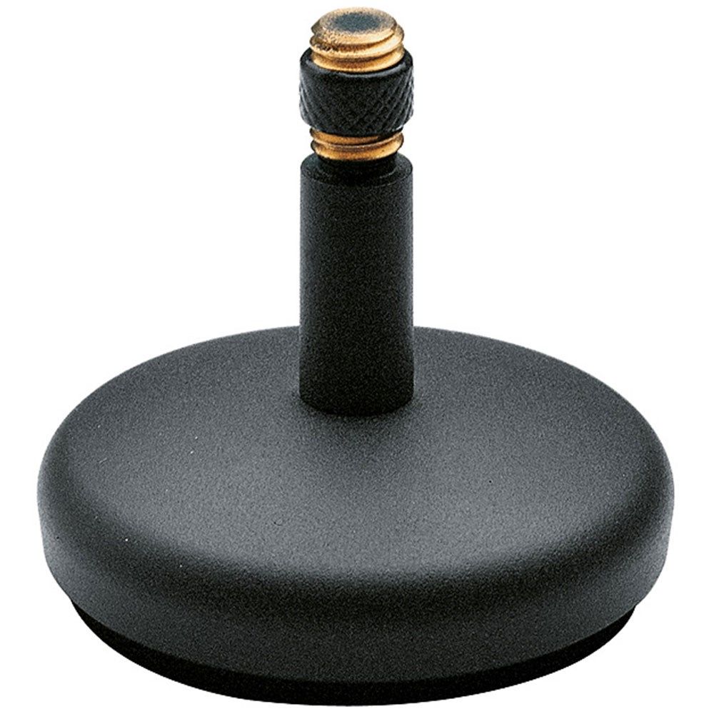K&M 23266 Small Table Microphone Stand w/ 3/8" Thread (Black) - Image 1
