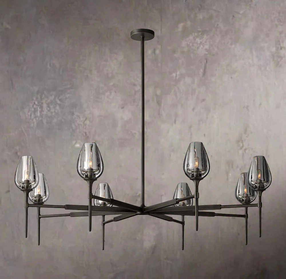 Tulipa Circular Chandelier 54" - Image 3