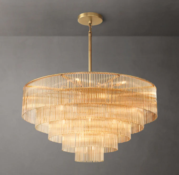 Amadeo Circular Pendant Light 50" - Image 3