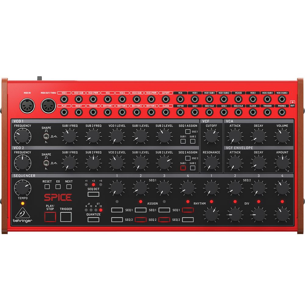 Behringer Spice Analogue Semi-Modular Polyrhythmic Synth - Image 1