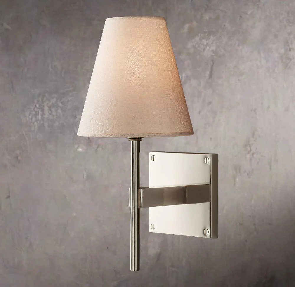 Fulahm Linen Wall Sconce - Image 2