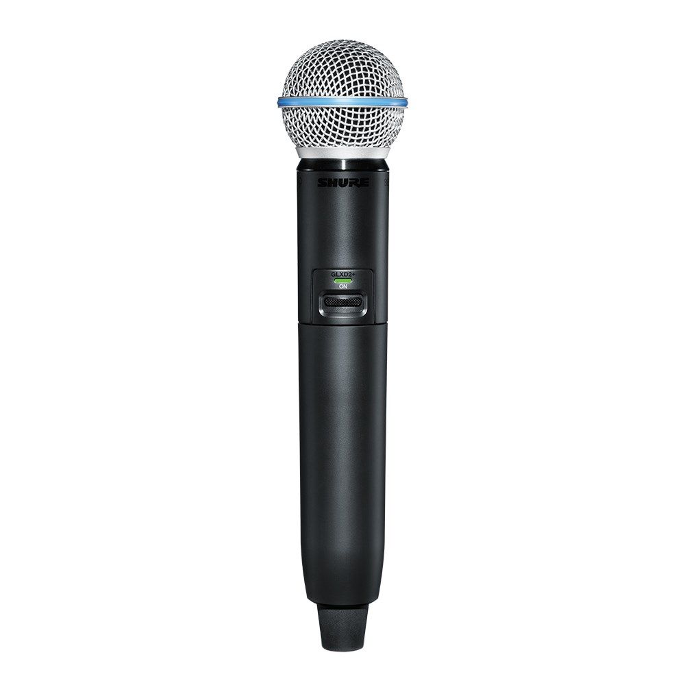 Shure GLXD2+ / B58 Digital Wireless Dual Band Handheld Transmitter Beta 58 Vocal Mic - Image 1