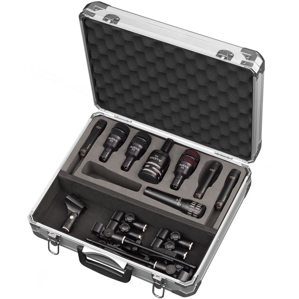 Audix DPPREMIER8 8 Piece Pro Drum Microphone Package - Image 1
