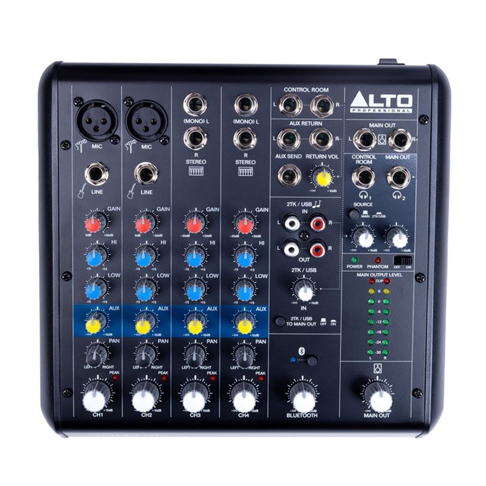 Alto Professional Truemix 600 6-Channel Compact Mixer w/ USB - Image 1