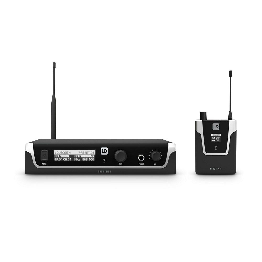 LD Systems U505 In-Ear Monitoring System 584-608 MHz - Image 1