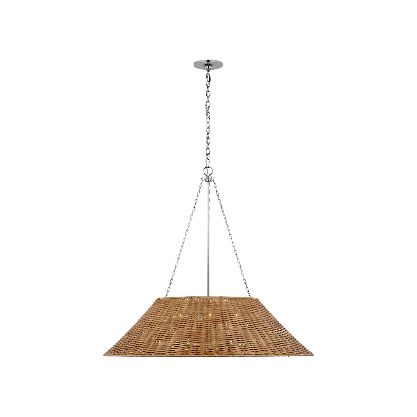 Corinne Extra Large Woven Hanging Shade