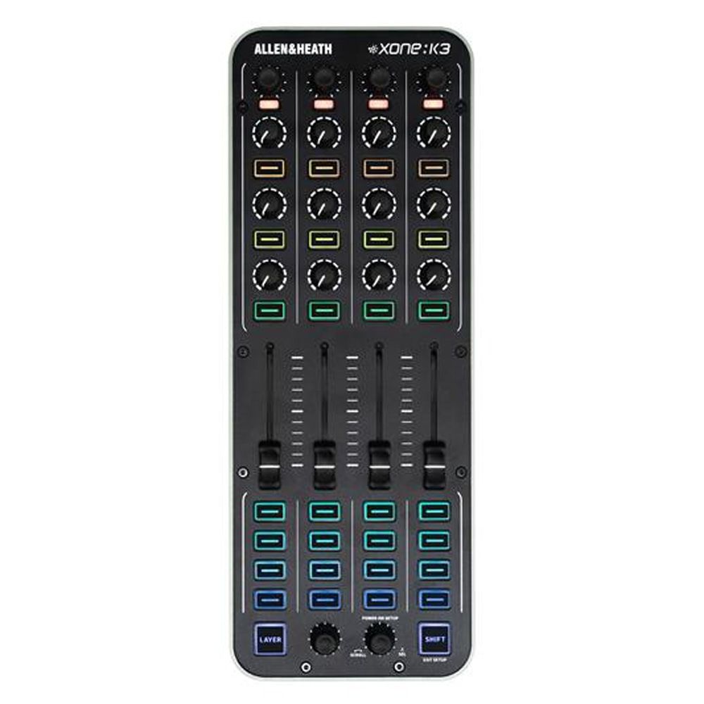 Allen & Heath Xone:K3 Universal DJ MIDI Controller w/ Faders, Pads & Encoders - Image 1