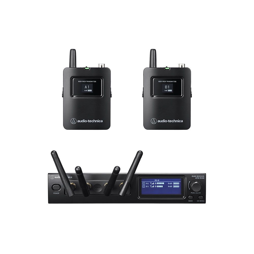 Audio Technica System 20 Pro ATW-1421 Dual Body Pack System - Image 1