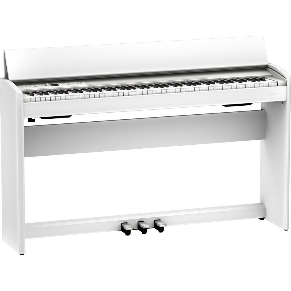 Roland F701 Digital Piano (White) - Image 1