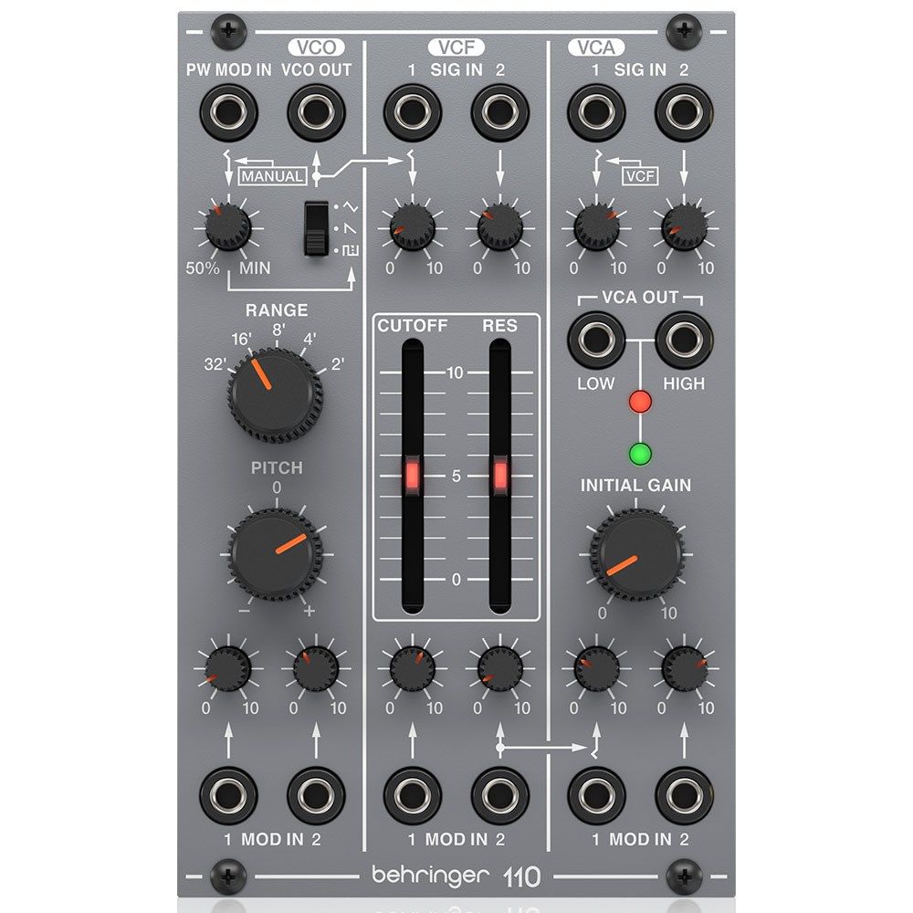 Behringer 110 Legendary Analog VCO/VCF/VCA Module for Eurorack - Image 1