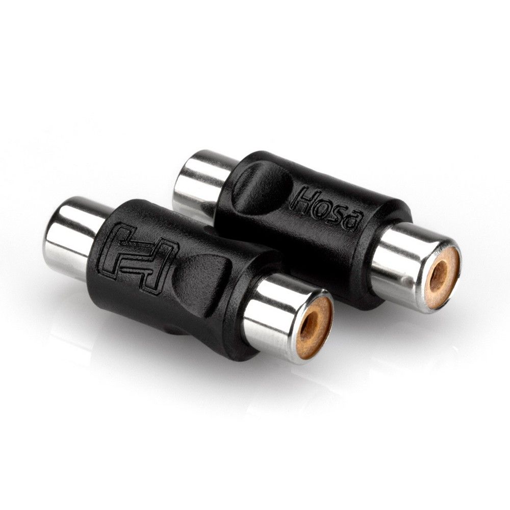 Hosa GRA-101 RCA(F) to Same Coupler Adaptors (Pair) - Image 1