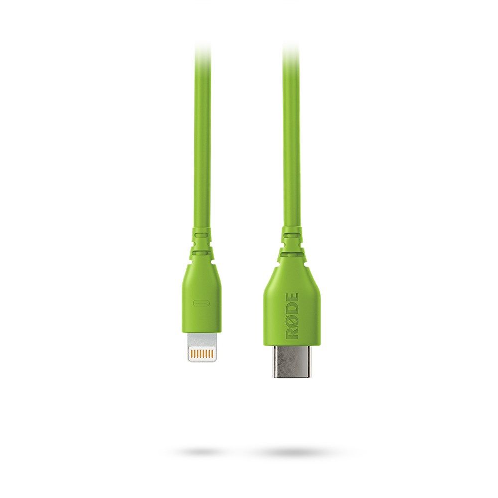 Rode SC21 USB-C to Lightning Cable (Green) - 30cm - Image 1