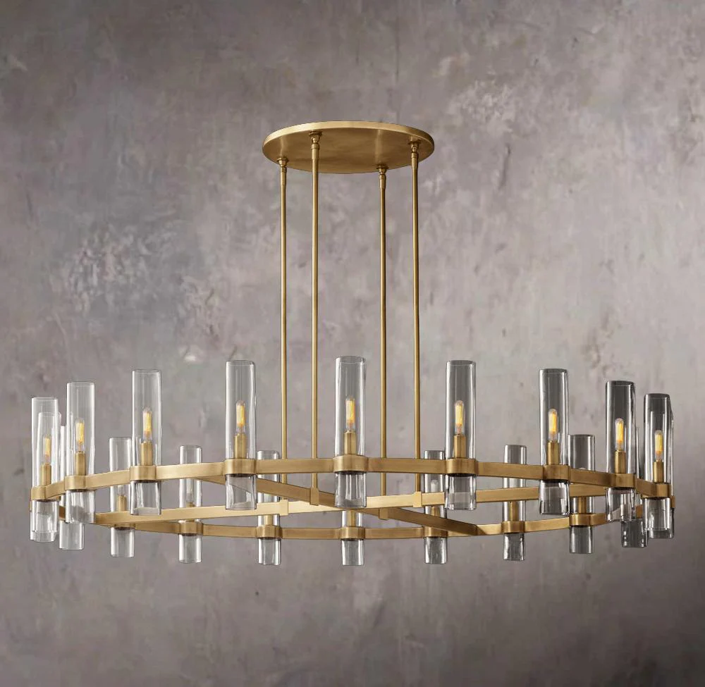 Ravelles Circular Chandelier 60" - Image 1