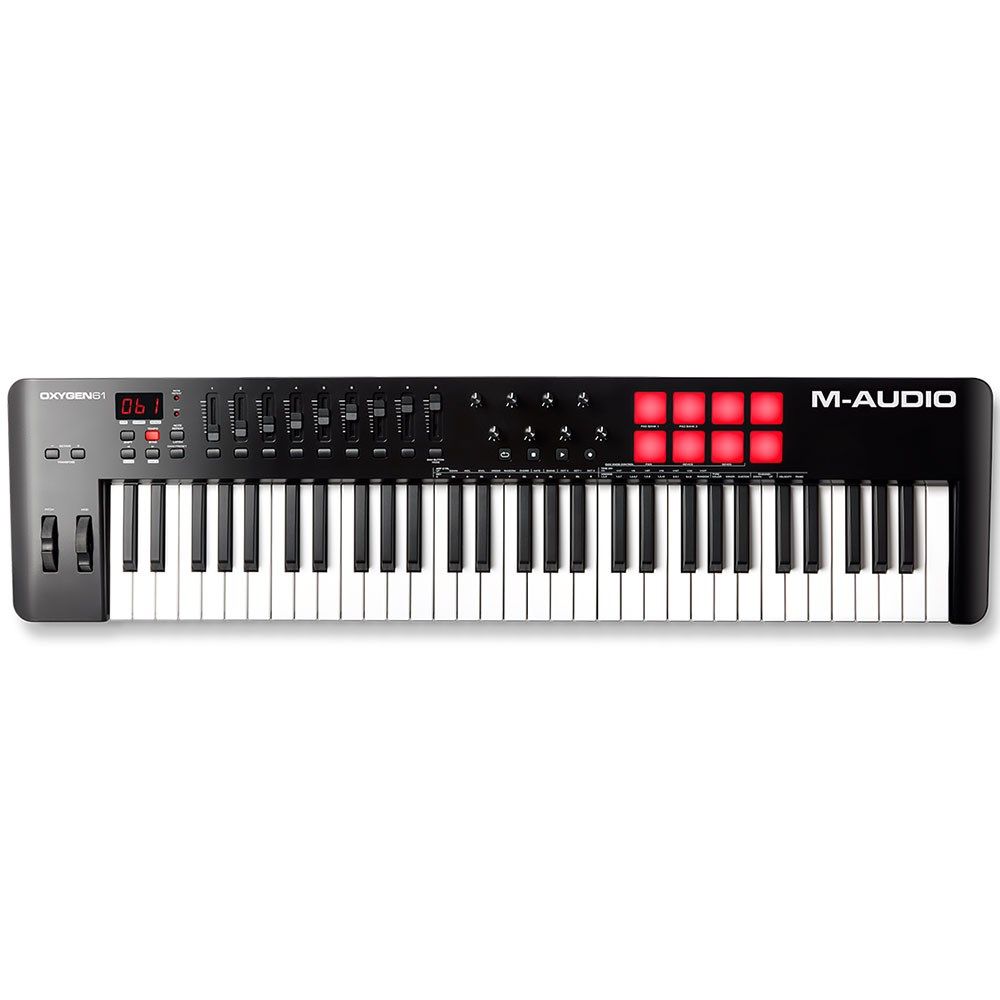 M-Audio Oxygen 61 MKV USB MIDI Controller w/ Smart Controls & Auto-Mapping - Image 1