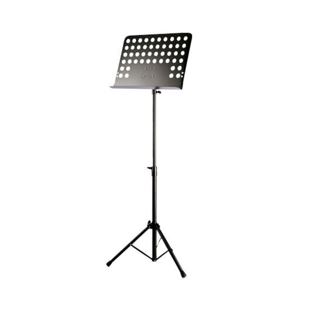 Armour MS100SHA Heavy Duty Music Stand w/ Holes (Black) - Image 1
