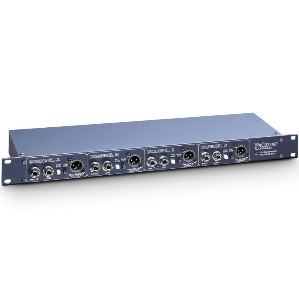 Palmer PAN 03 19" DI Box 4-Channel active - Image 1
