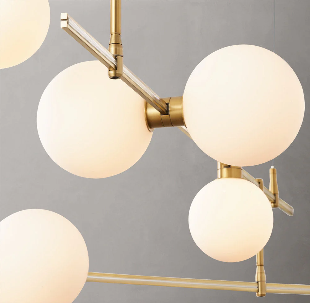 Contemporary Linear Suspension Light 48" - Image 2